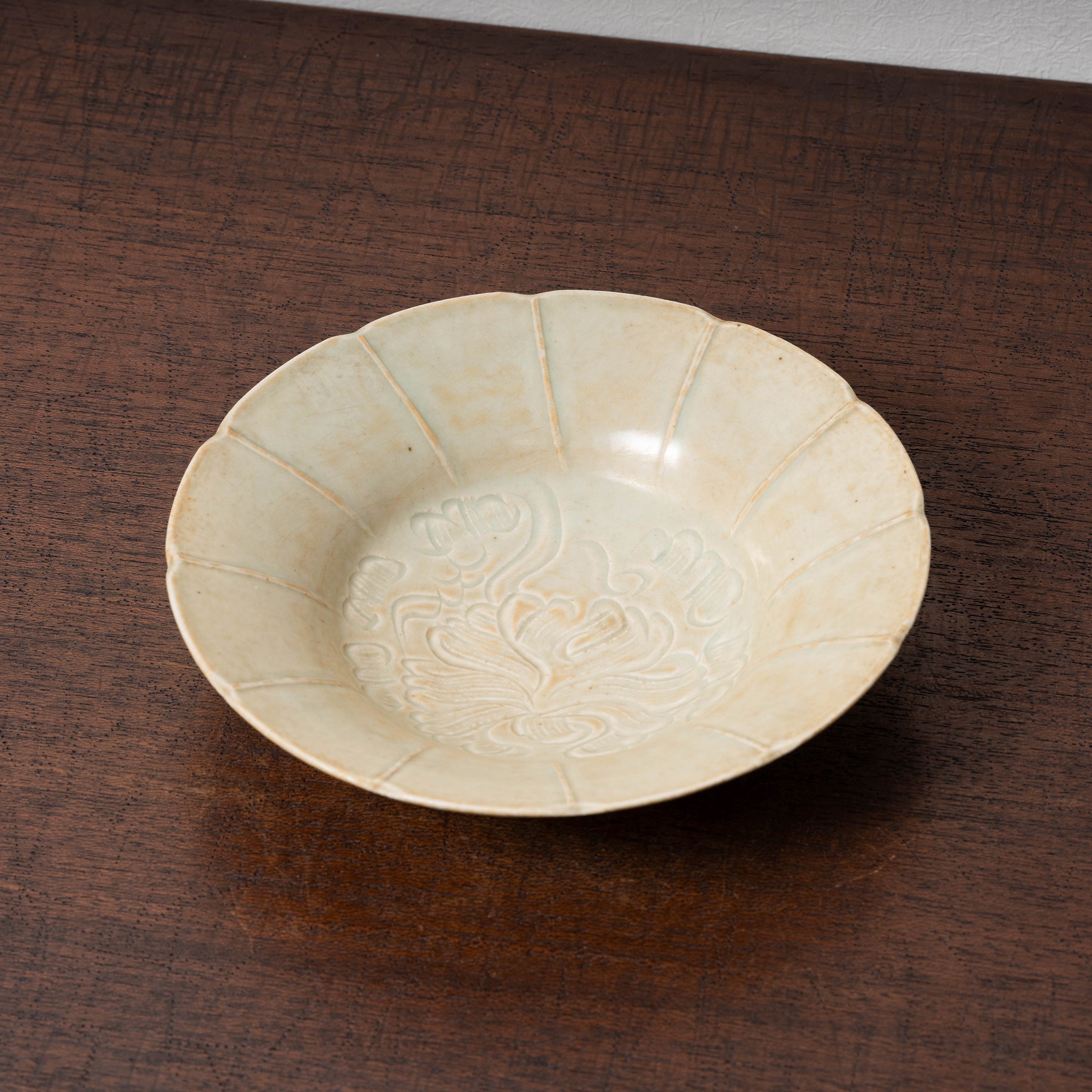 中国 清時代 染付&白磁 くいのみ2点 送料込み0929 中国 清