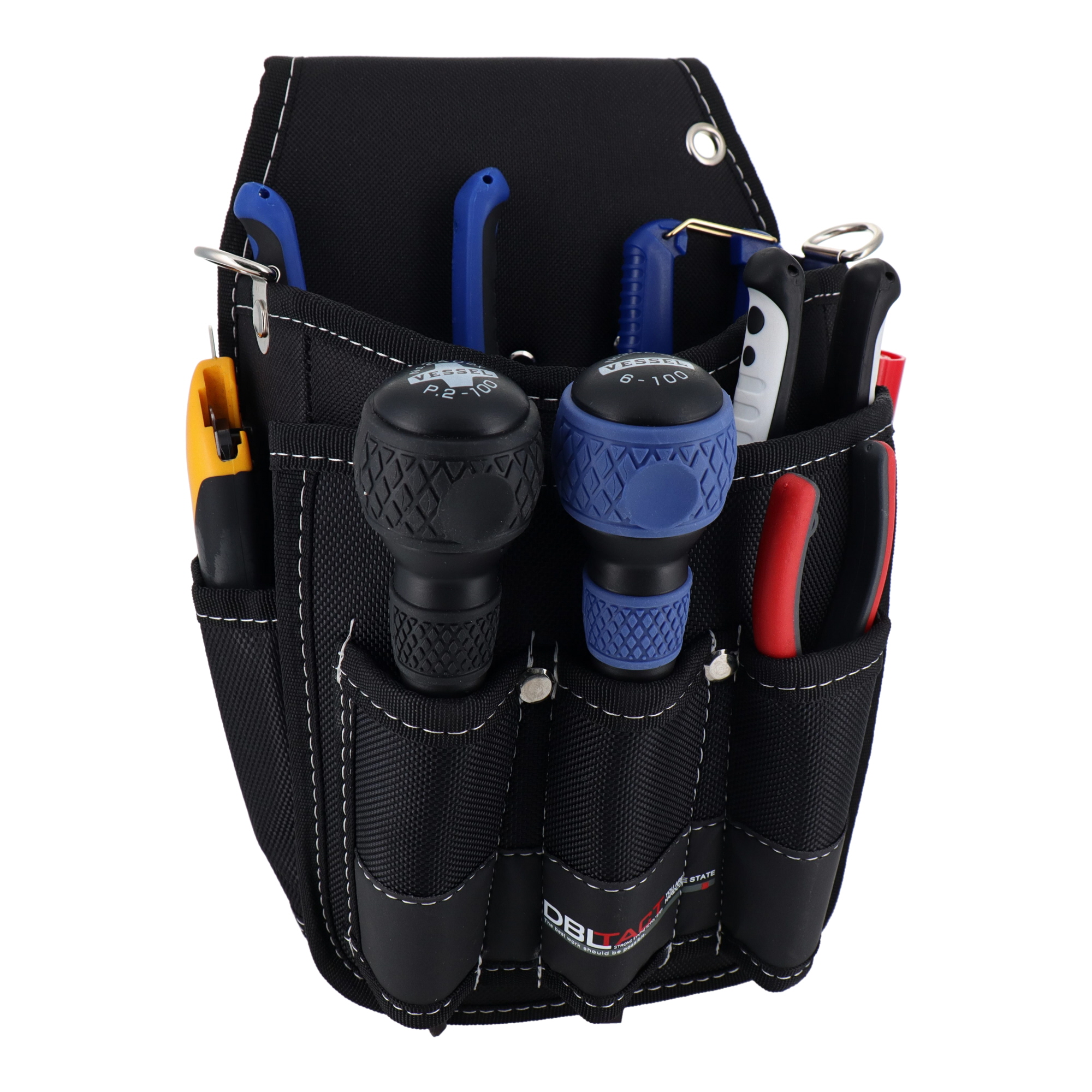 DT-21-BK 作業ベルト・収納袋 腰袋 腰袋 2段（200mm/170mm）｜株式会社