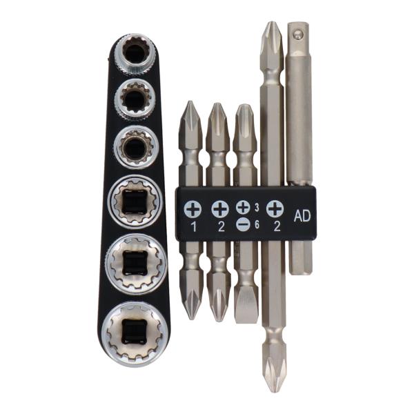 TSB-11 締め付け ビットセット・ソケットセット 11pcs.ソケット