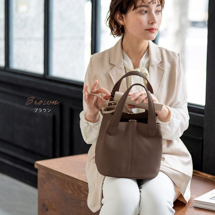 本革 バッグ レディース キューブバッグ 牛革 ハンドバッグ レザー 5F