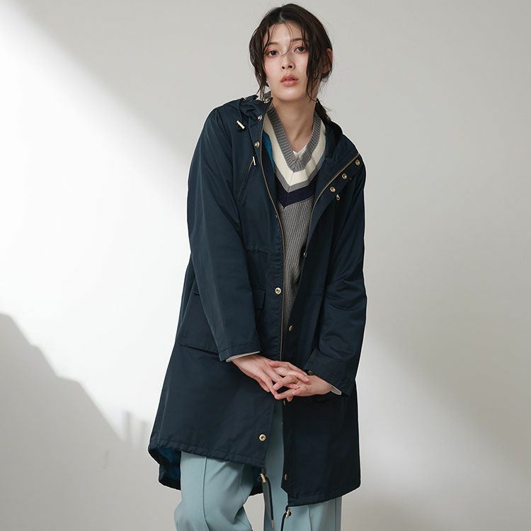 Filomo きれいめ マウンテンパーカー レディース フード付き アウター