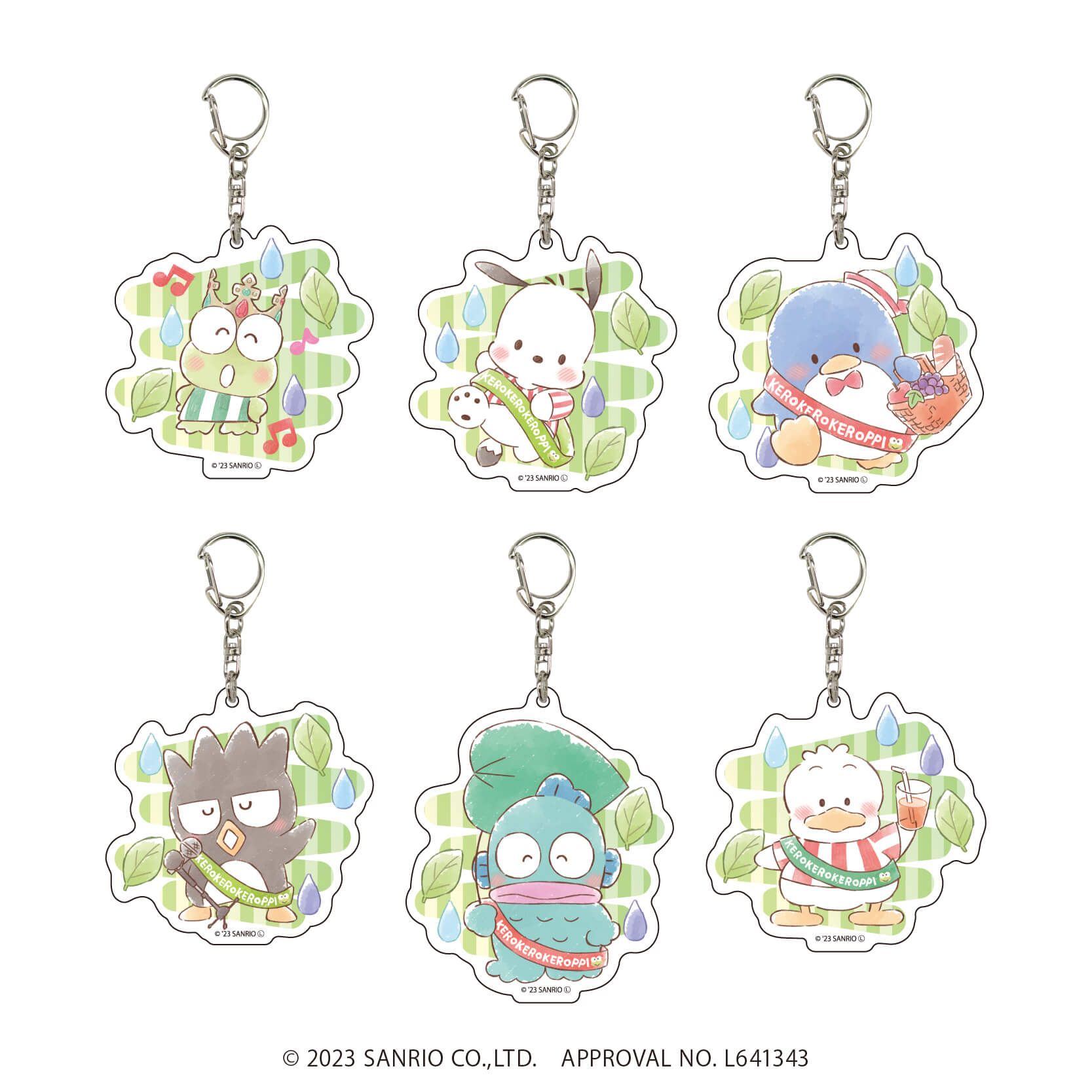 はぴだんぶい｜アクリルキーホルダー「はぴだんぶい」06/コンプリート