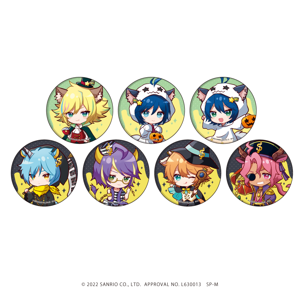 SHOW BY ROCK!!｜缶バッジ「SHOW BY ROCK!!」17/コンプリートBOX(全7種