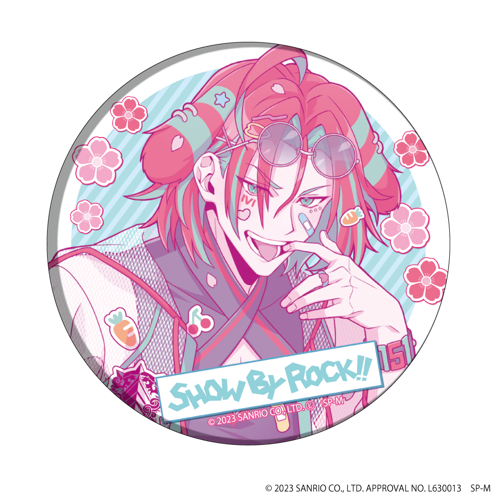 SHOW BY ROCK!!｜缶バッジ「SHOW BY ROCK!!」30/桜ver