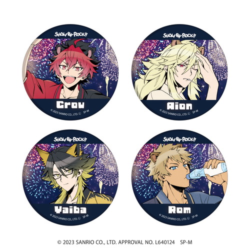 SHOW BY ROCK!!｜缶バッジ「SHOW BY ROCK!!」34/夏ver. シンガン