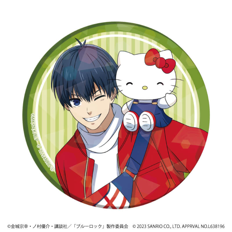 TVアニメ『ブルーロック』×サンリオキャラクターズ｜ホログラム缶