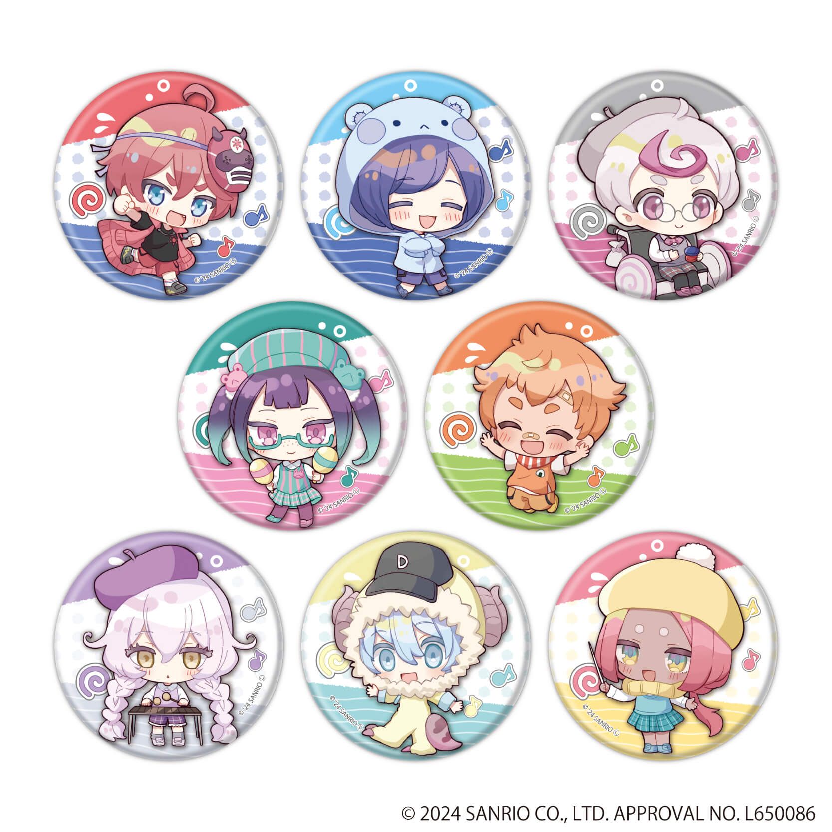 バッジの商品一覧｜ サンリオのコラボグッズ通販なら｜サンリオアニメ
