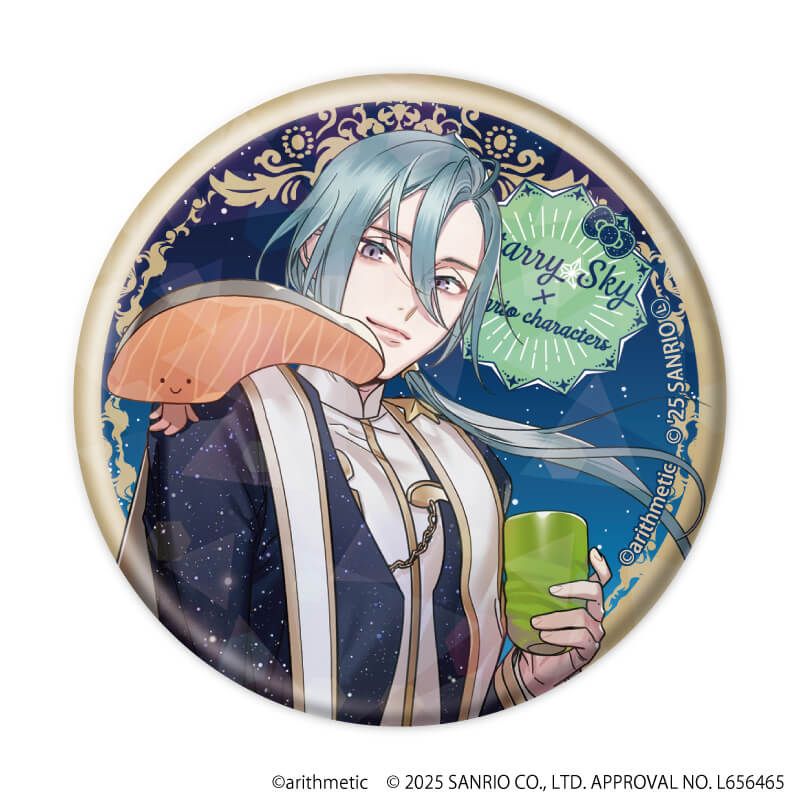 Starry☆Sky×サンリオキャラクターズ｜ホログラム缶バッジ(57mm