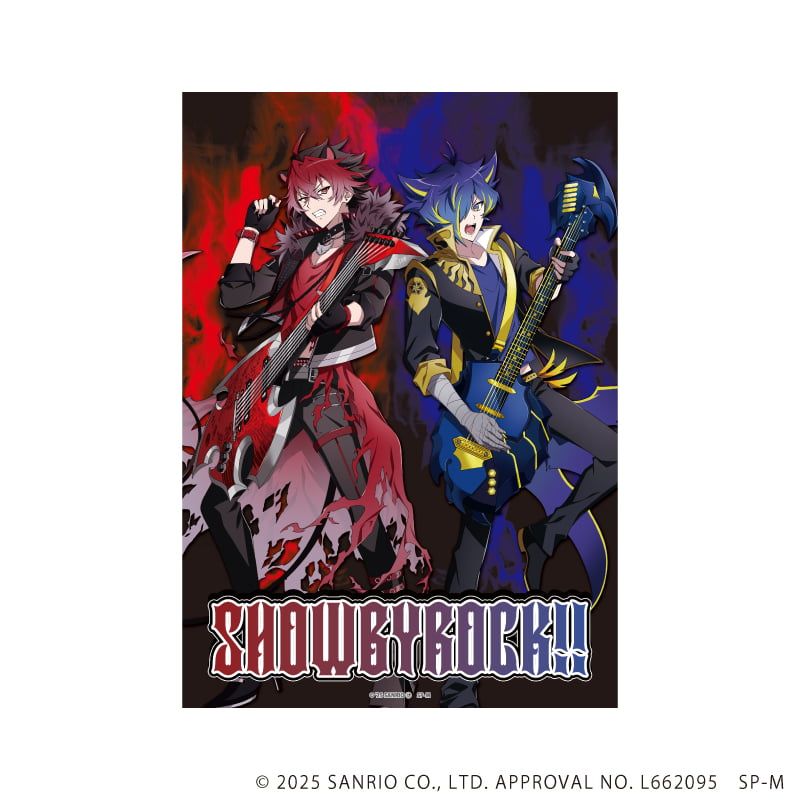 SHOW BY ROCK!!｜A3クリアポスター「SHOW BY ROCK!!」22/対バンver
