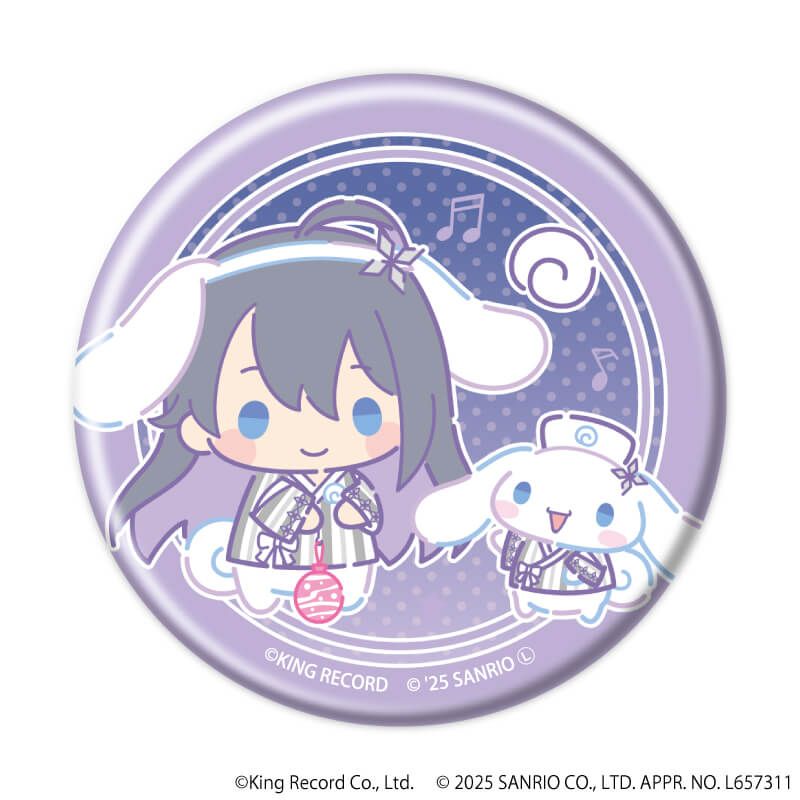 ヒプノシスマイク SANRIO NAKAYOKU EDIT｜マット加工缶バッジ