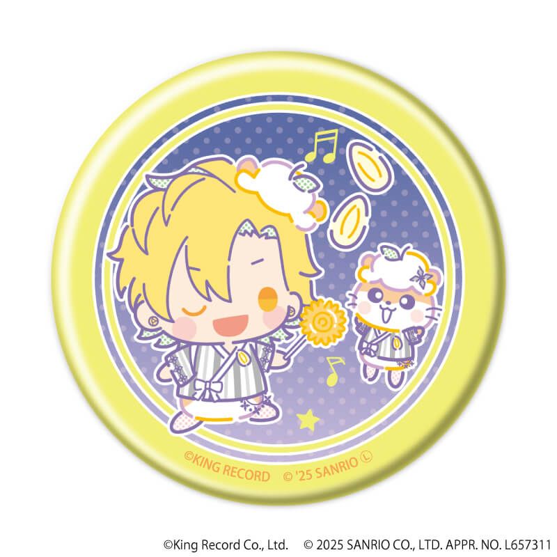 ヒプノシスマイク SANRIO NAKAYOKU EDIT｜マット加工缶バッジ