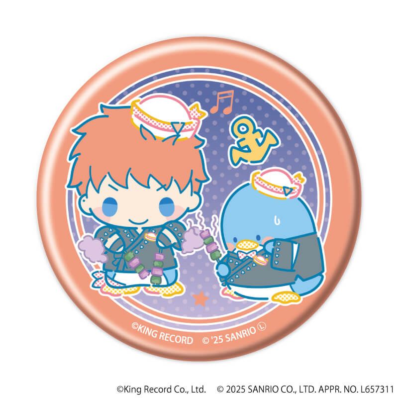 ヒプノシスマイク SANRIO NAKAYOKU EDIT｜マット加工缶バッジ