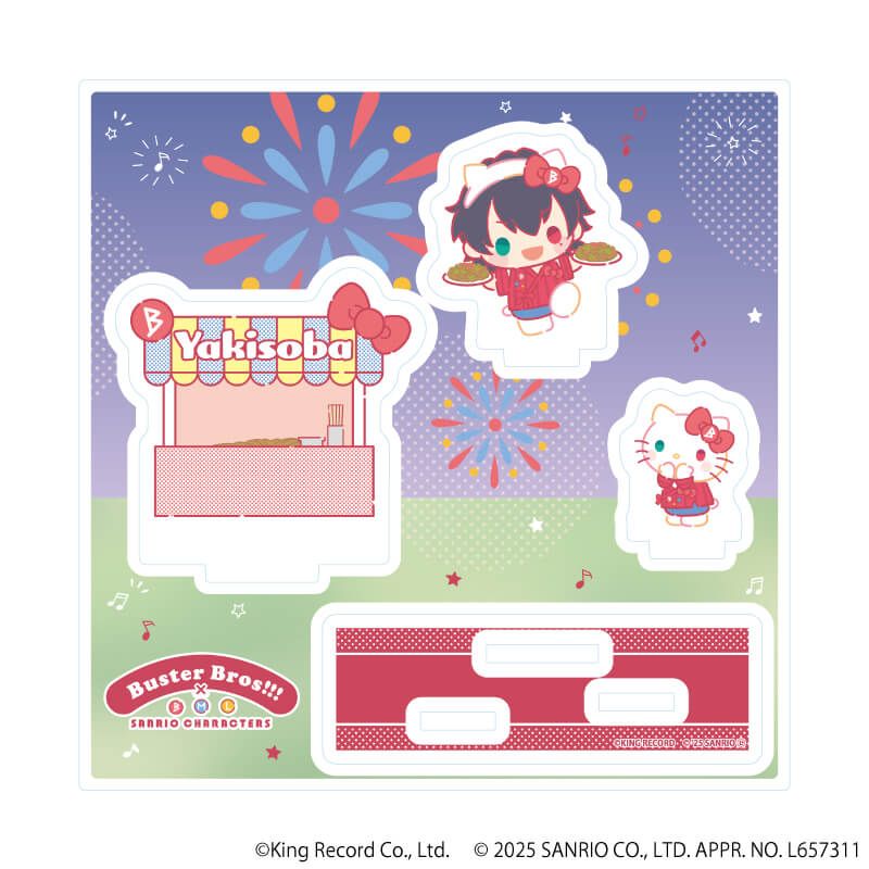 ヒプノシスマイク SANRIO NAKAYOKU EDIT｜アクリルスタンドプレート