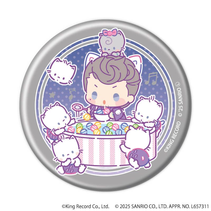 ヒプノシスマイク SANRIO NAKAYOKU EDIT｜マット加工缶バッジ