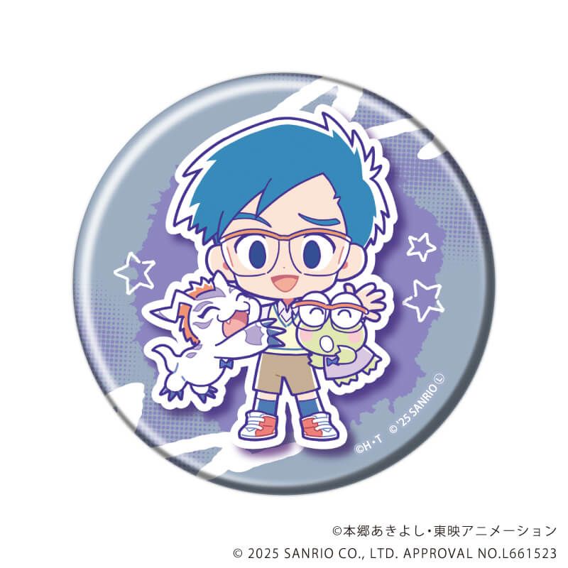 デジモンアドベンチャー×サンリオキャラクターズ｜缶バッジ「デジモン