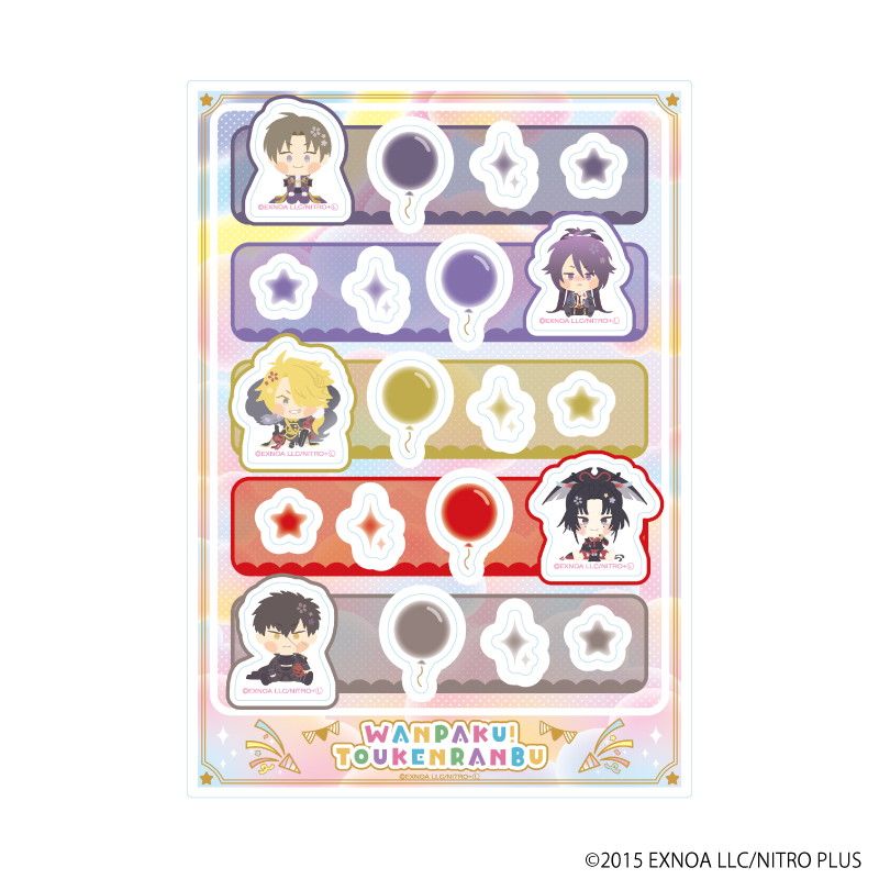 わんぱく！刀剣乱舞｜クリアファイル「わんぱく！刀剣乱舞」01/桜