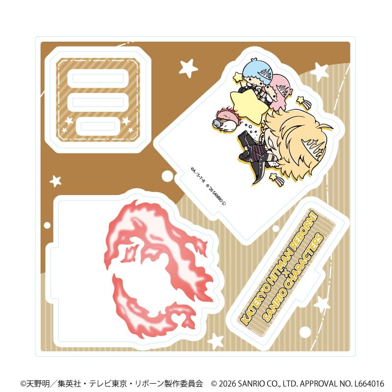家庭教師ヒットマンREBORN!×SANRIO CHARACTERS｜アクリルスタンド