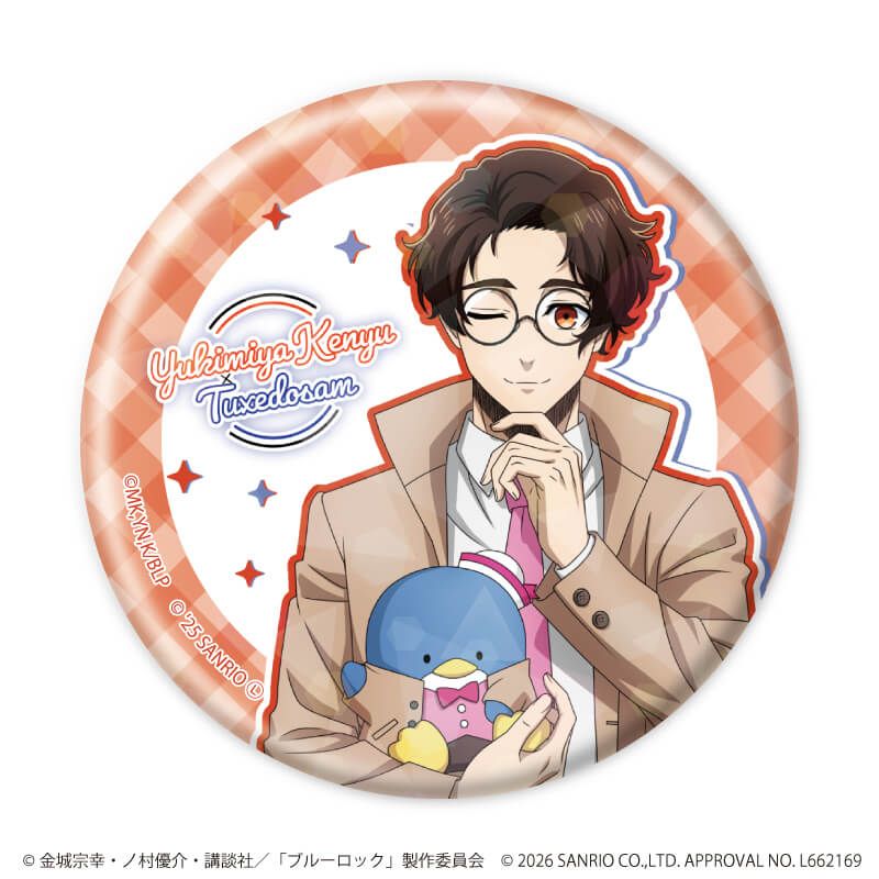 TVアニメ『ブルーロック』×サンリオキャラクターズ｜ホログラム缶