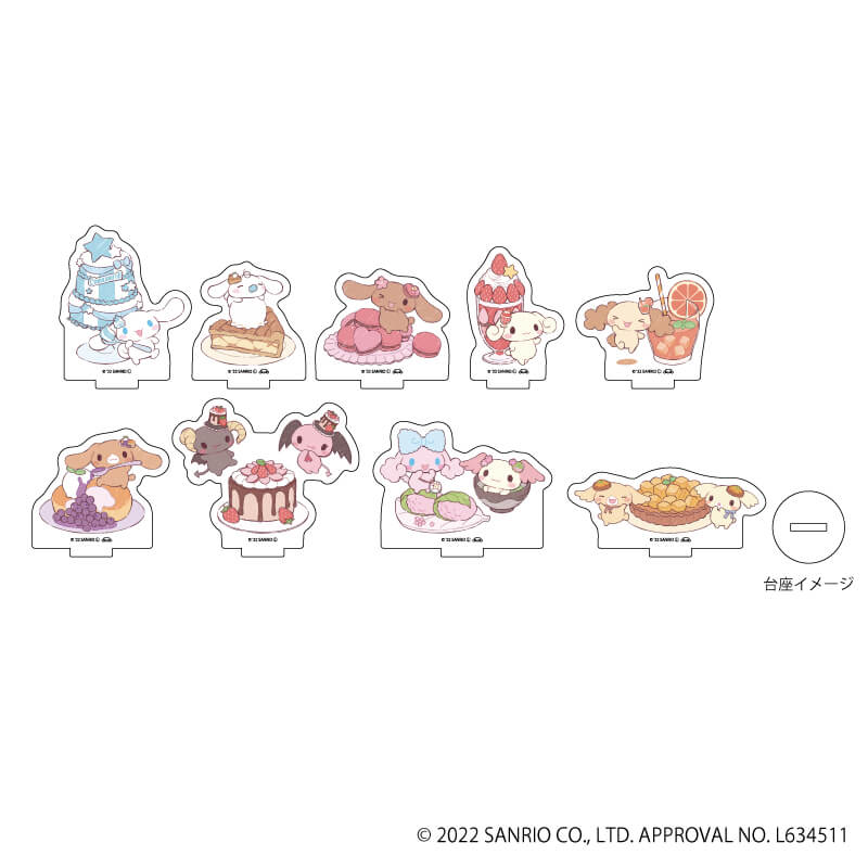 シナモロール｜アクリルぷちスタンド「シナモロール」02/スイーツ