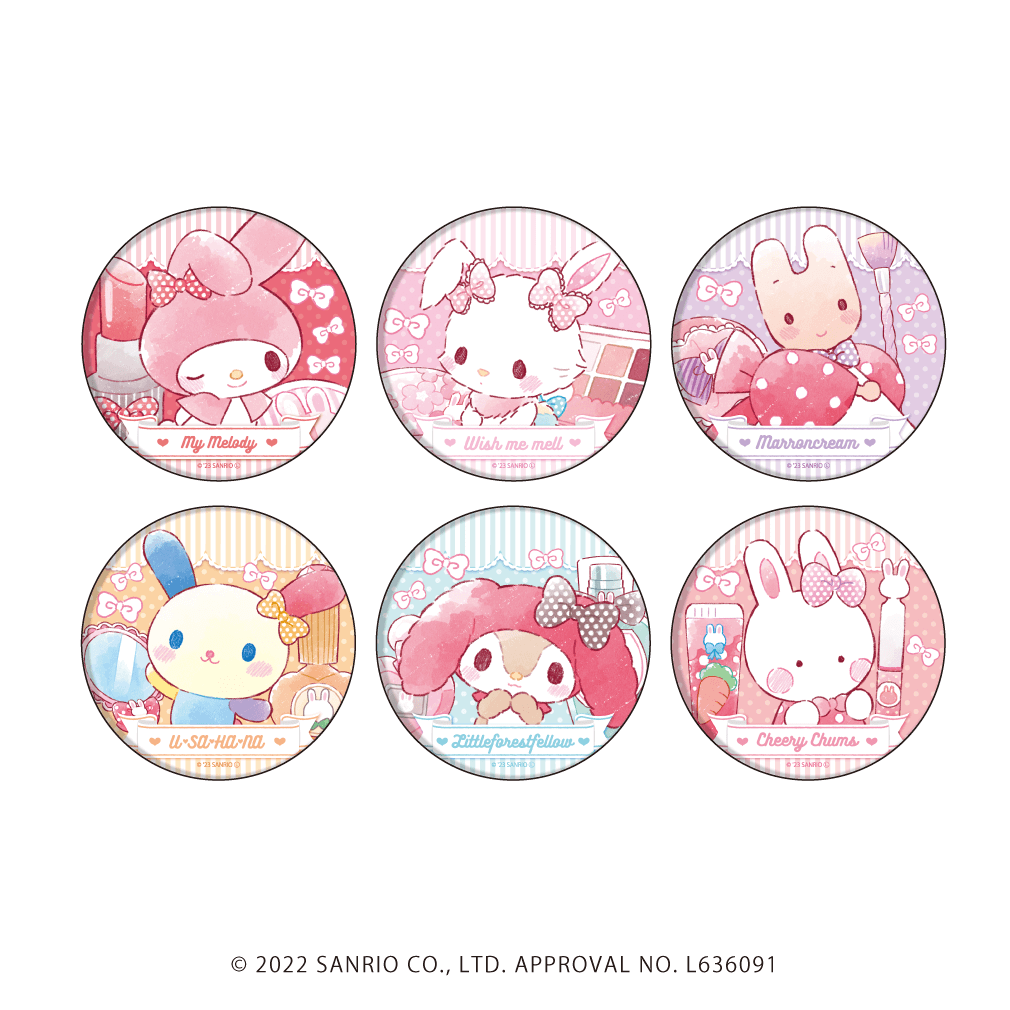 サンリオキャラクターズ｜缶バッジ「サンリオキャラクターズ」03
