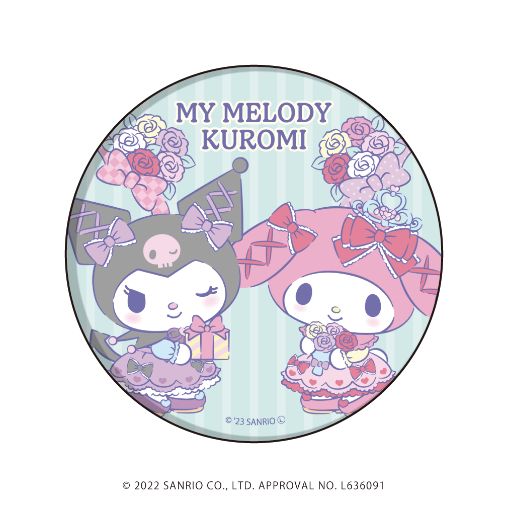 マイメロディ＆クロミ｜缶バッジ「マイメロディ＆クロミ」01/マイメロ