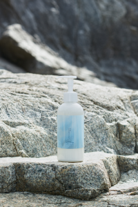 わかめの未利用部分を使用したシャンプー・コンディショナーの商品開発