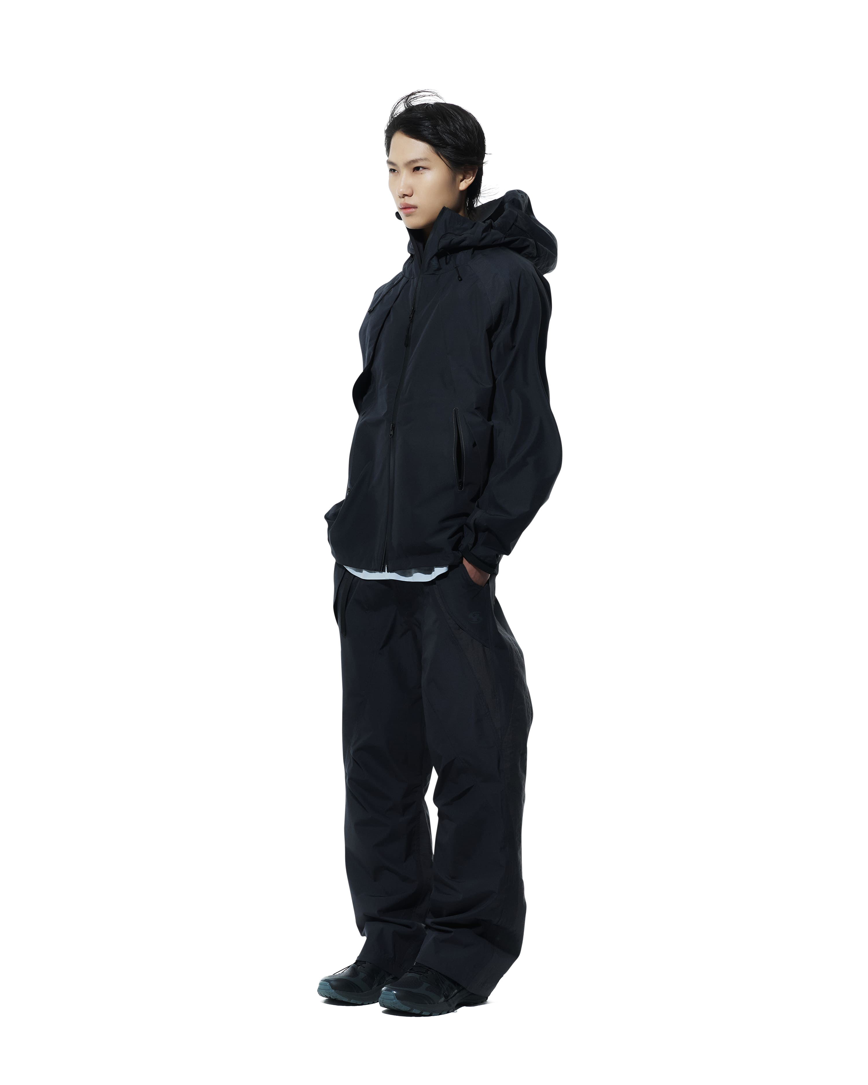 WIND SHIELDED JACKET [BLACK] | SAN SAN GEAR