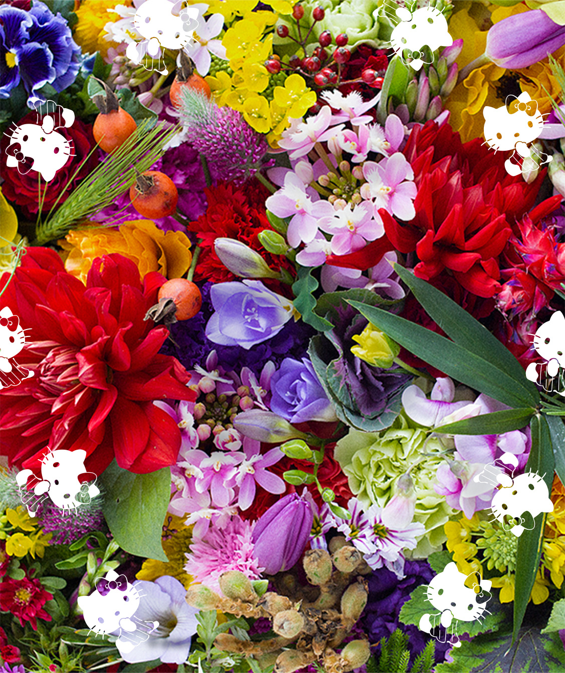 SABON × M / mika ninagawa × Hello Kitty「FLORAL BLOOMING Limited