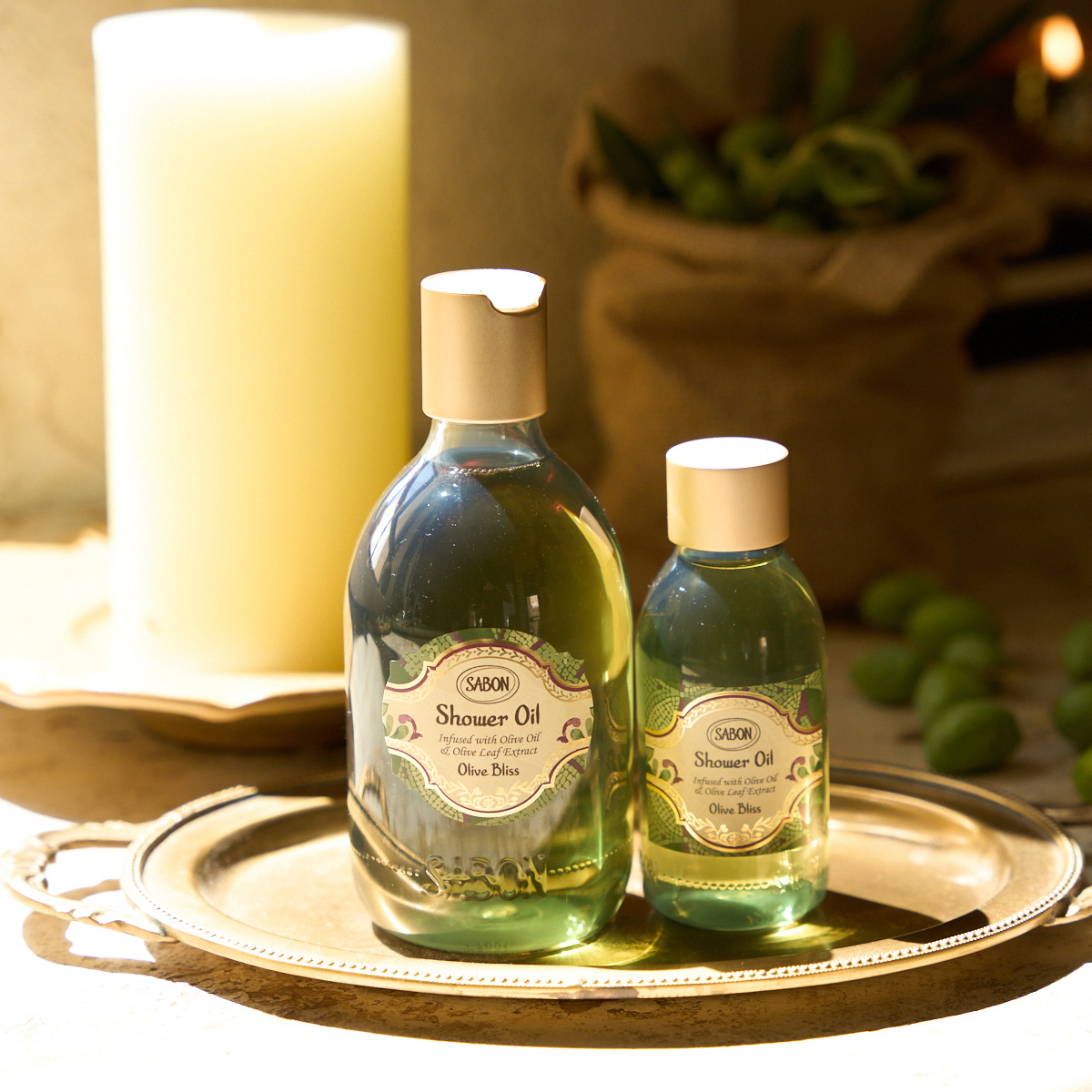 シャワーオイルS (オリーブ・ブリス)』 | SABON (サボン)