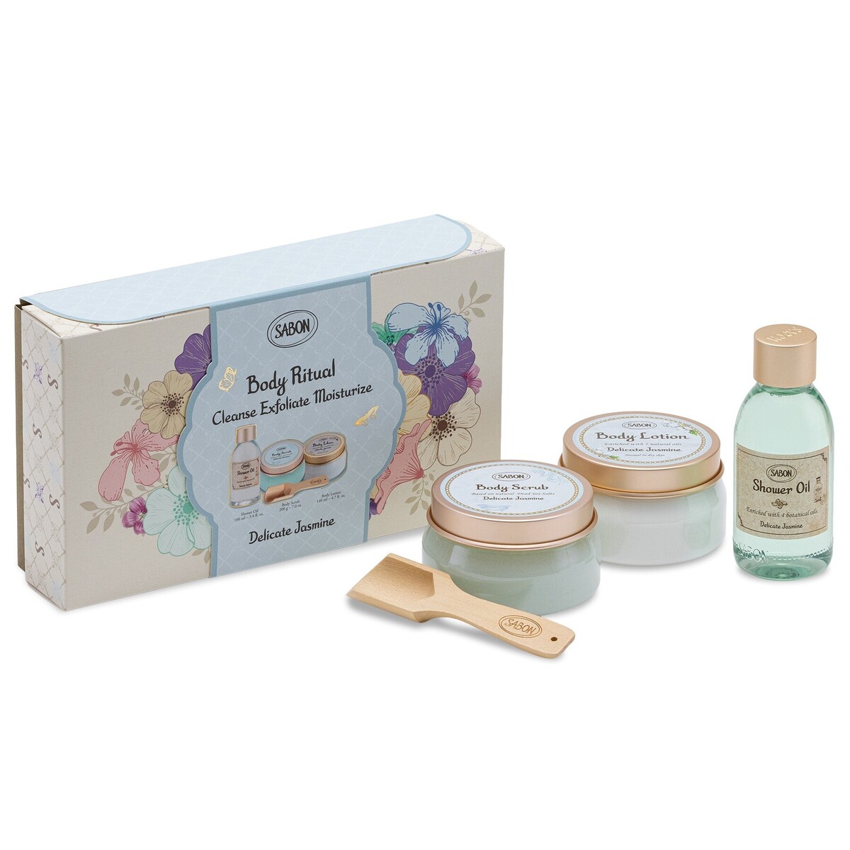 ボディリチュアルキット (デリケート・ジャスミン)』 | SABON (サボン)