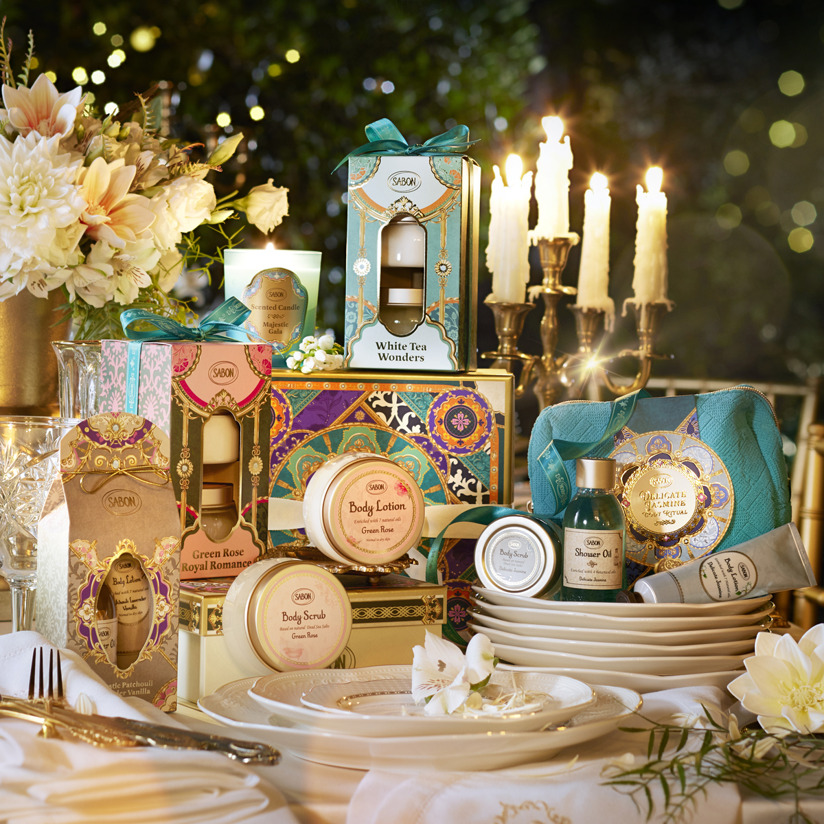 ボディケアデュオ (グリーン・ローズ)』 | SABON (サボン)