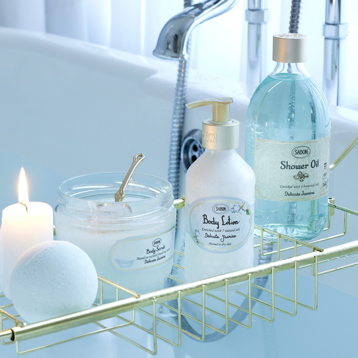 シャワーオイル (デリケート・ジャスミン)』 | SABON (サボン)