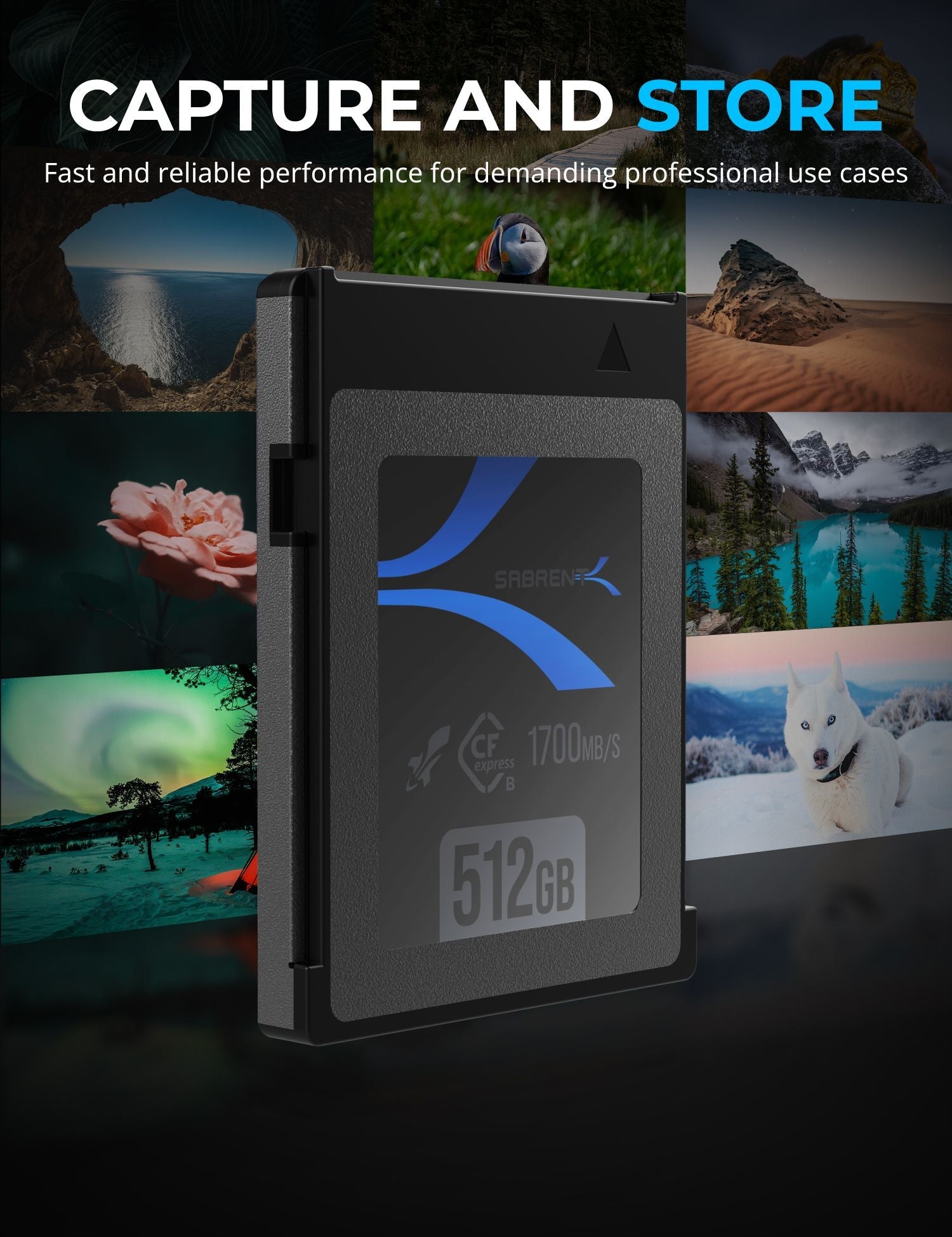 Rocket CFX CFexpress Type B Memory Card 2-Pack - Sabrent