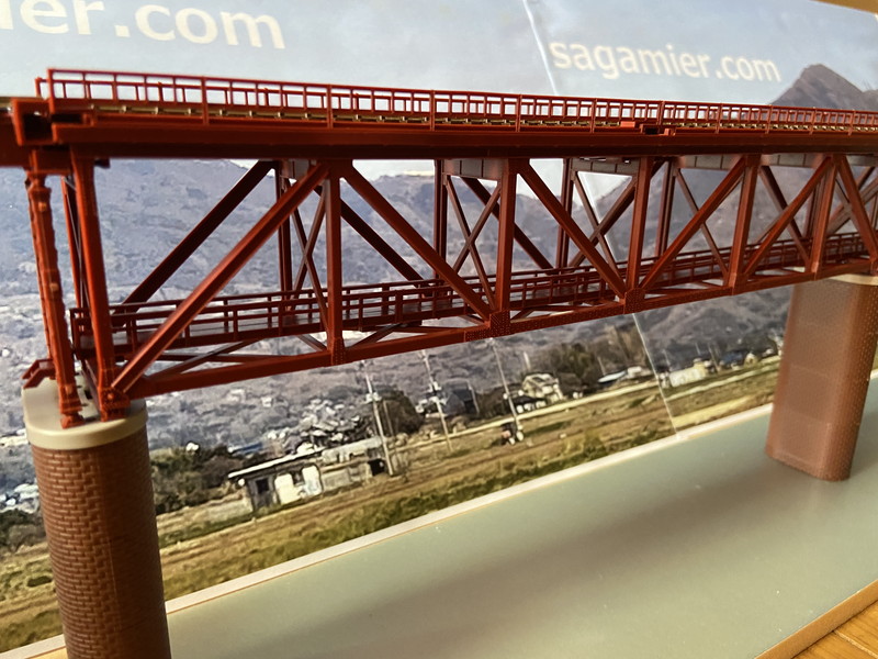 ジャンク］鉄道模型 Nゲージ ストラクチャー 大型トラス橋他 大量