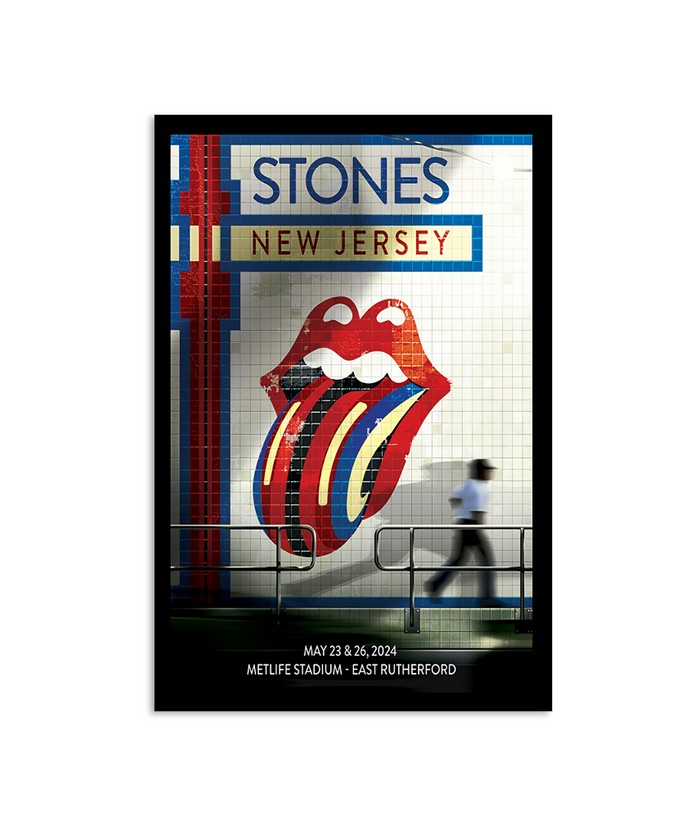 Poster The Rolling Stones Show At MetLife Stadium May 23 & 26