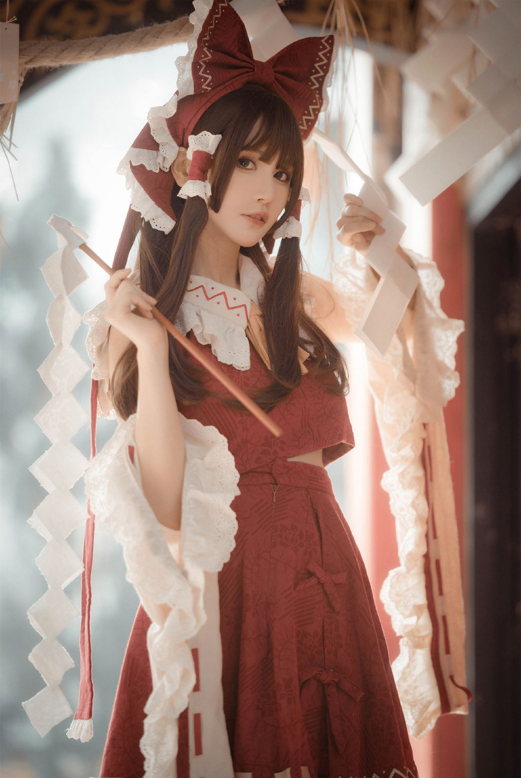 東方Project: 博麗霊夢 コスプレ (森森仙) SailorStyle
