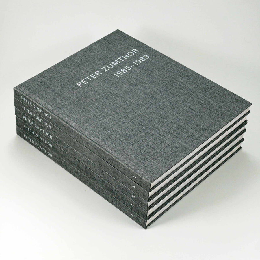 PETER ZUMTHOR | Buildings and Projects, 1985-2013 - 5 volume set