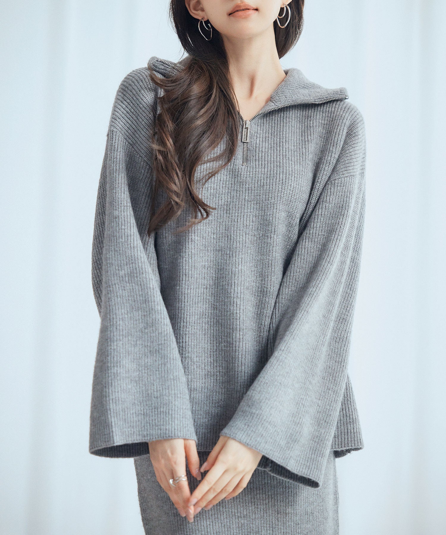 着回し拔群ニットセットアップsdp8043 グレー – [公式]SAISON DE