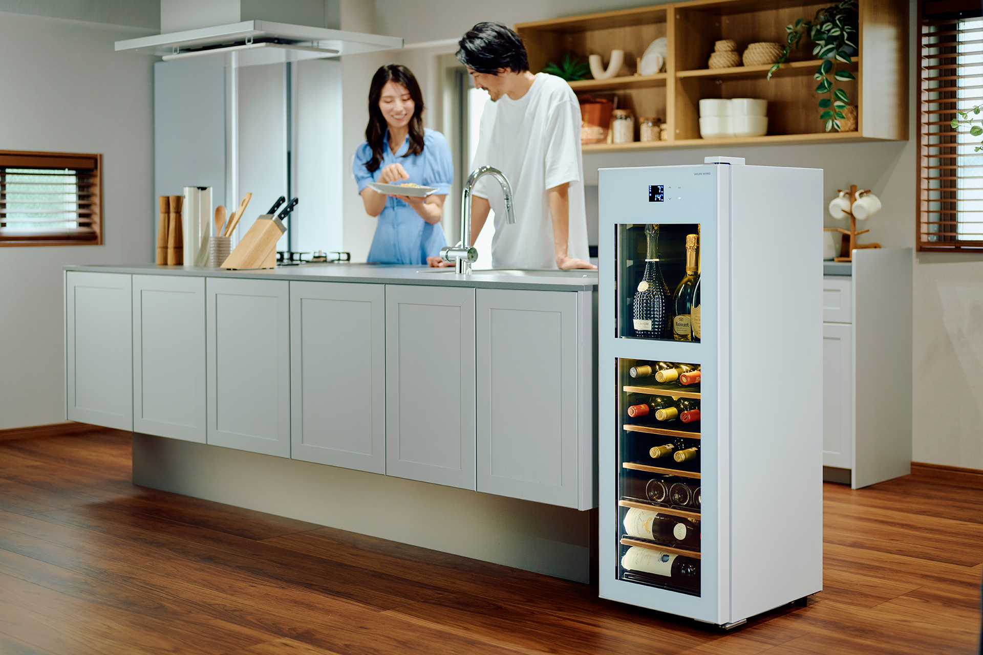 GX38DM525-RH W | 氷温® M5 | 製品一覧 | ワインセラーのさくら製作所