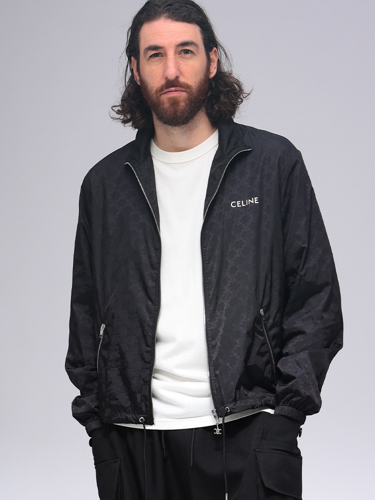 CELINE (セリーヌ) ベルベットコットン トラックジャケット