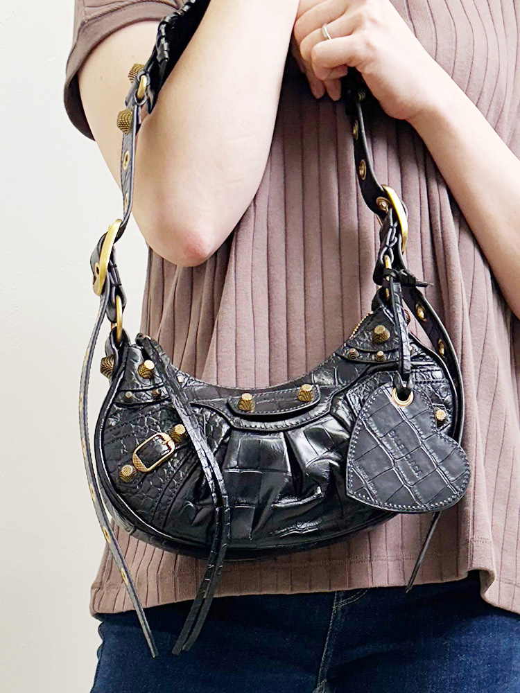 BALENCIAGA (バレンシアガ) ル カゴール ラムスキン ショルダーバッグ