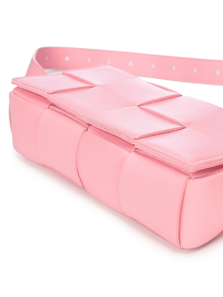 BOTTEGA VENETA (ボッテガ・ヴェネタ) イントレチャート レザー ベルト