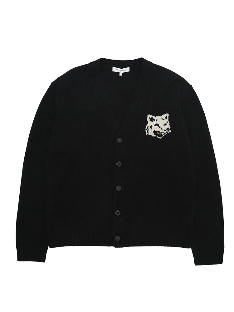 Maison Kitsune (メゾン キツネ) インターシャ編み フォックスヘッド V
