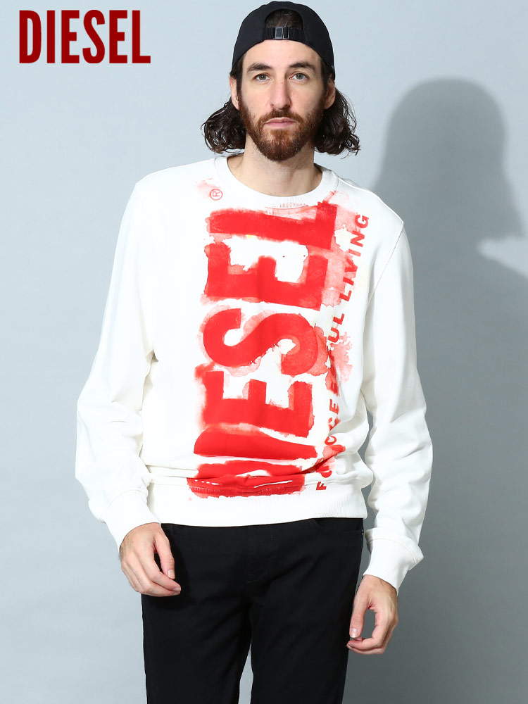 ディーゼル メンズ トレーナー DIESEL ブランド トップス プルオーバー