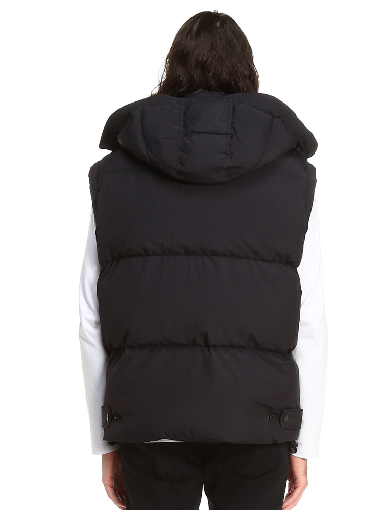 ディーゼル メンズ ベスト DIESEL ブランド ジレ アウター フード着脱