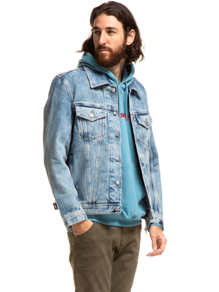 DIESEL (ディーゼル) コットン ポケット デニム ジャケット