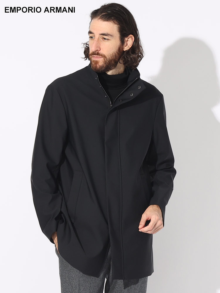 EMPORIO ARMANI (エンポリオアルマーニ) フルジップ スタンド ハーフ