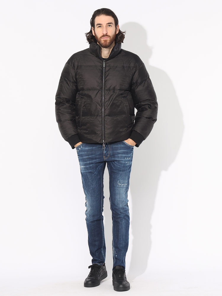 EMPORIO ARMANI (エンポリオ アルマーニ) リバーシブル イタリックロゴ