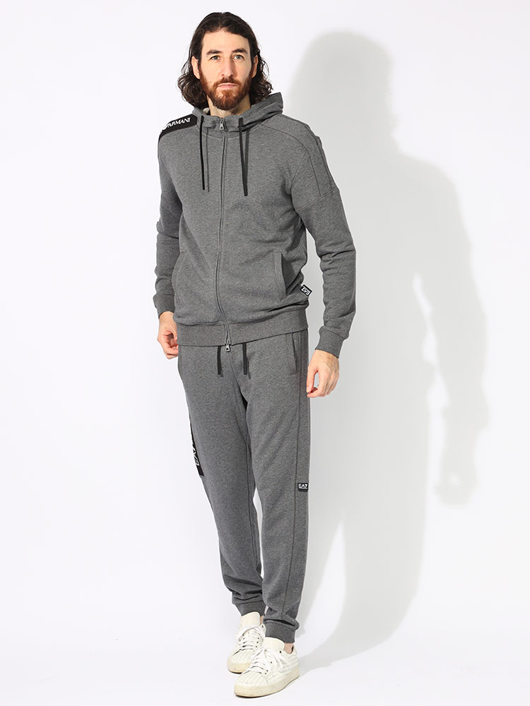 EMPORIO ARMANI (エンポリオアルマーニ) 肩ラインロゴ ポケット付き