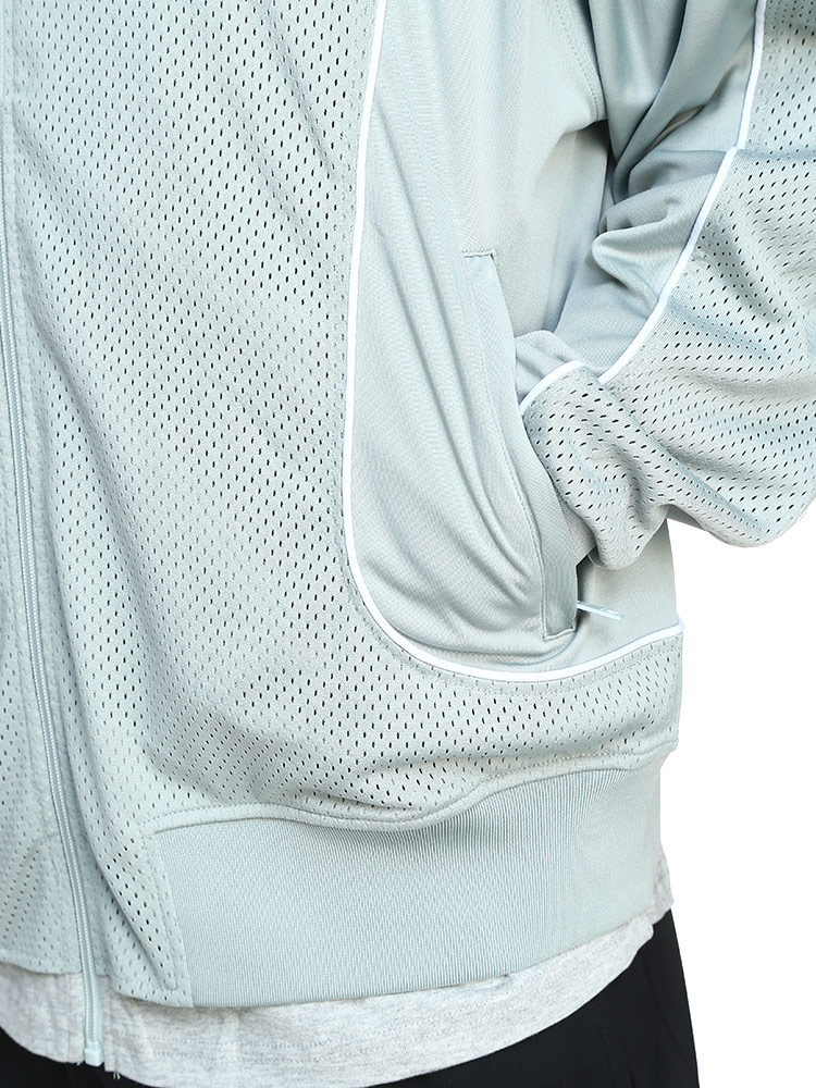 DIESEL (ディーゼル) メッシュ切り替え フルジップ パーカー S-Relax